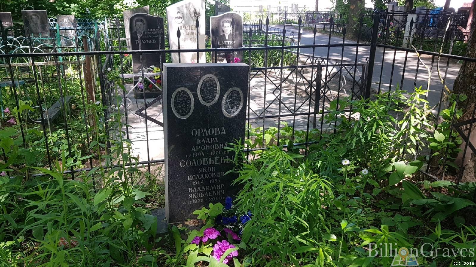 Орлова Клара ароновна