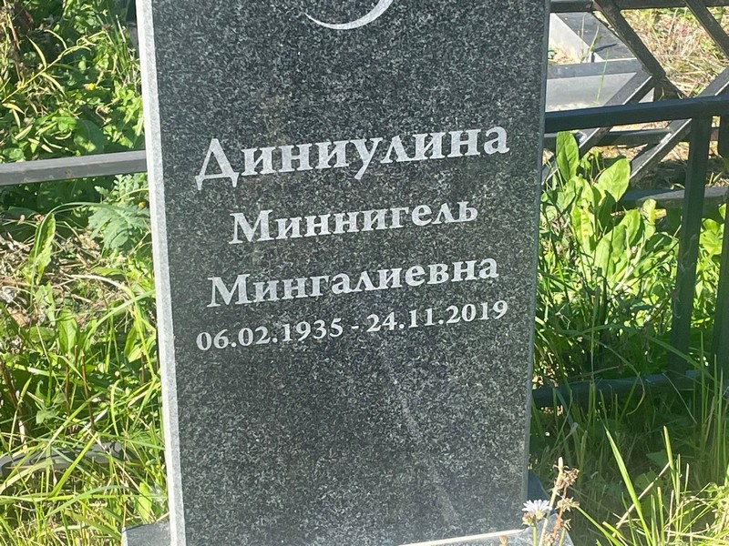 Миннигель Диниулина Мингалиевна