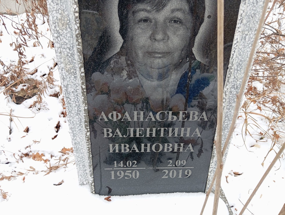 Афанасьева Валентина Ивановна