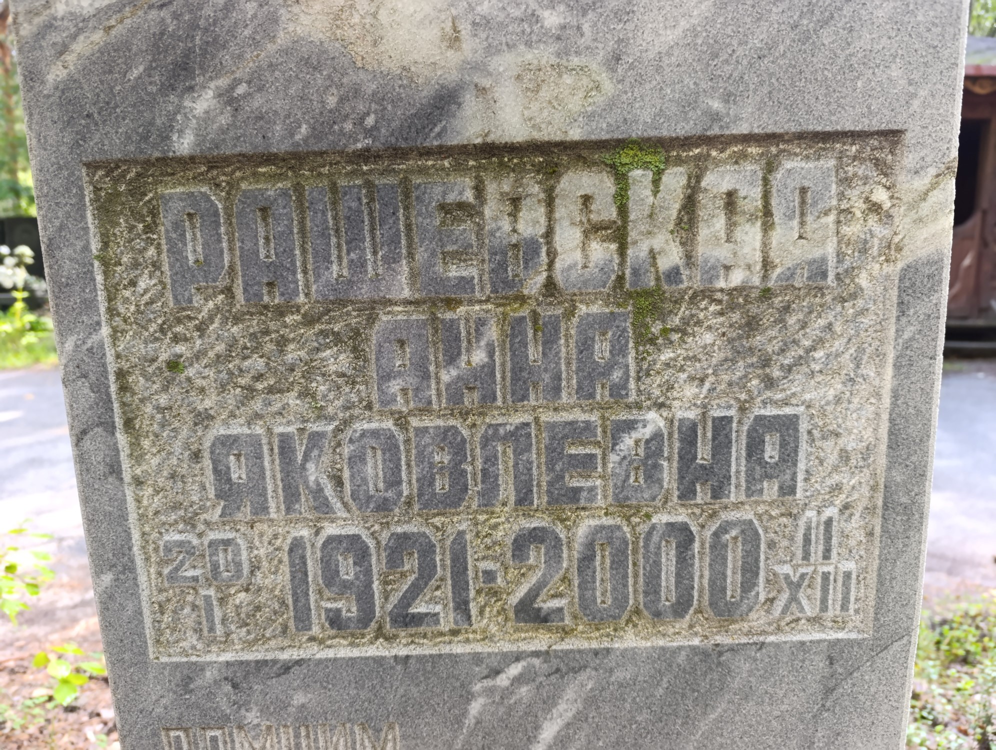 Рашевская Анна Яковлевна