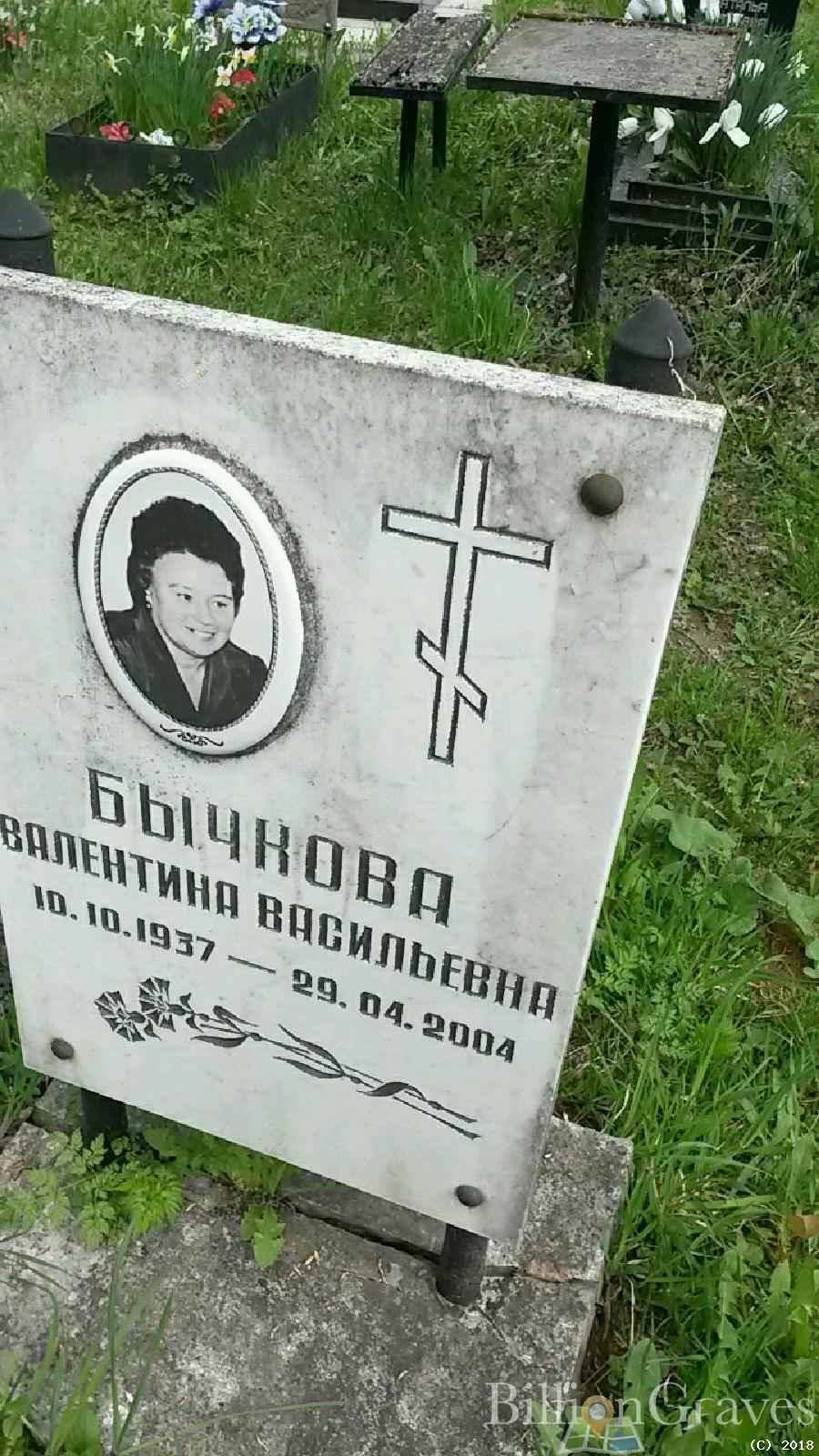 Бычкова Валентина Васильевна