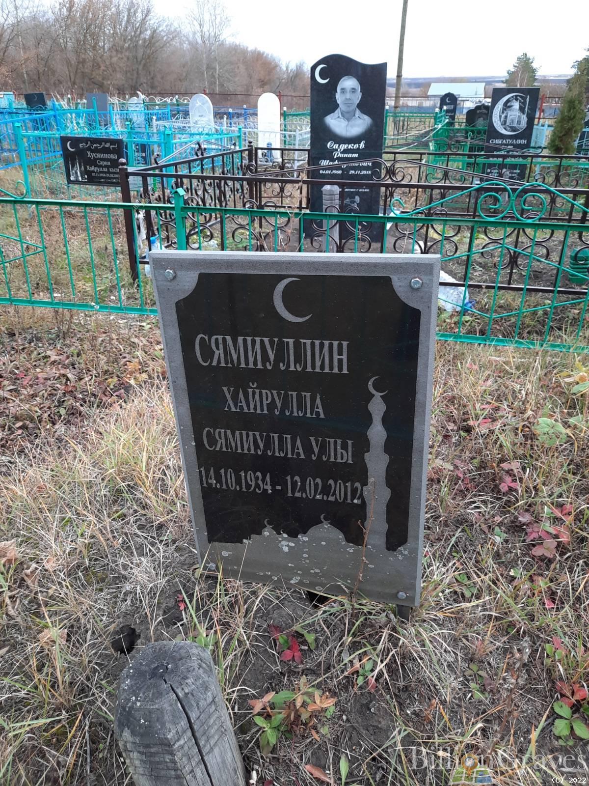Сямиуллин Хайрулла Сямиулла