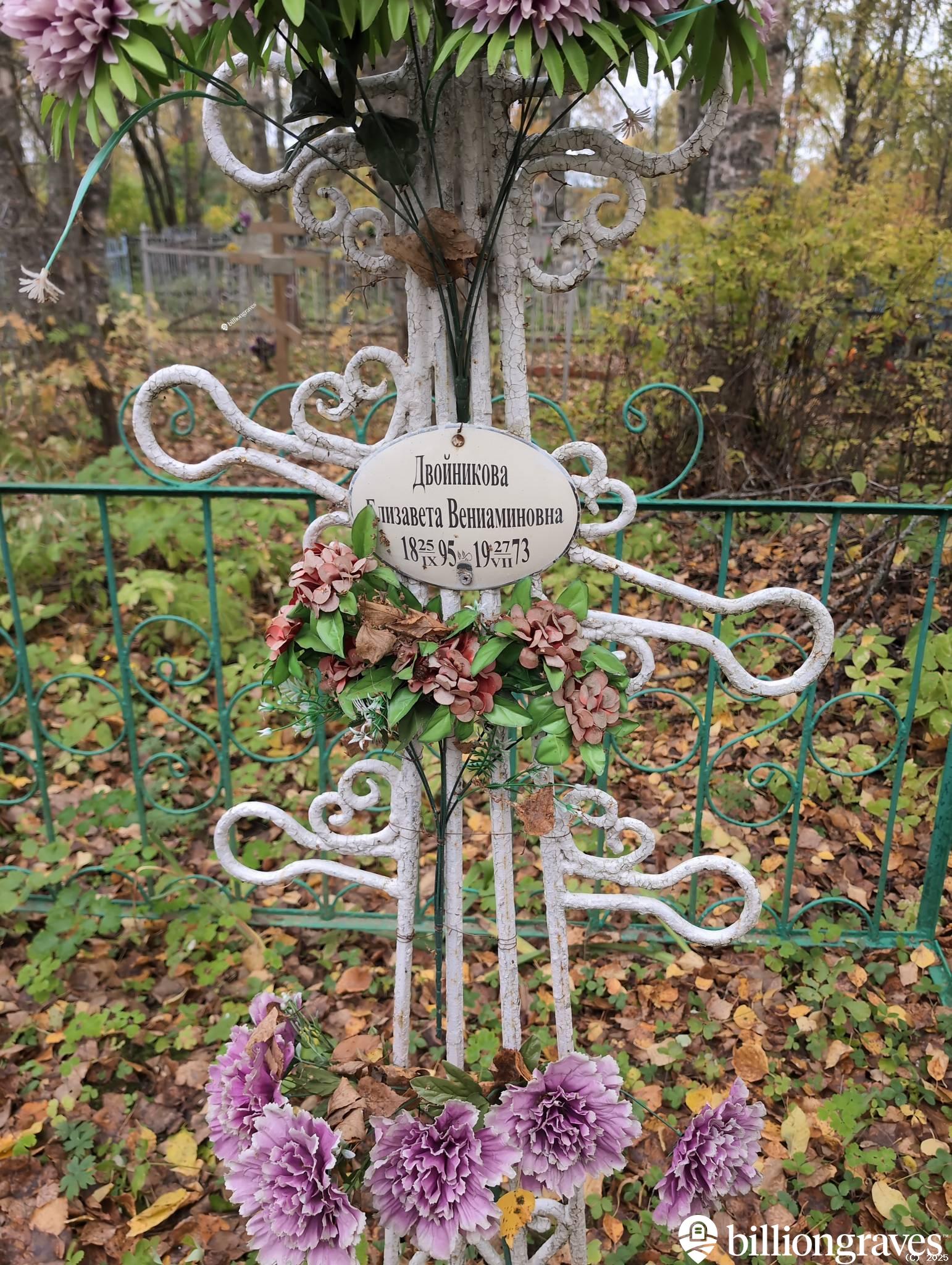 Двойникова Елизавета Вениаминовна