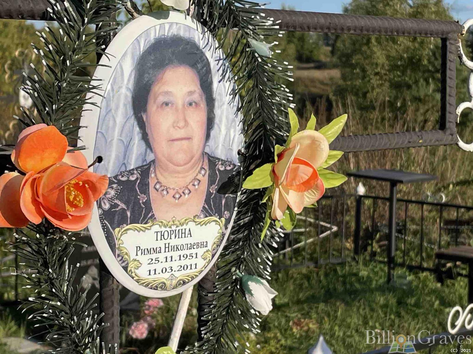 Тюрина Римма Николаевна