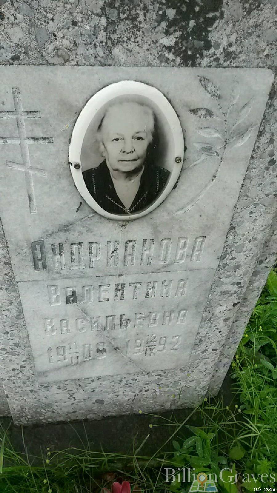Андрианова Валентина Васильевна