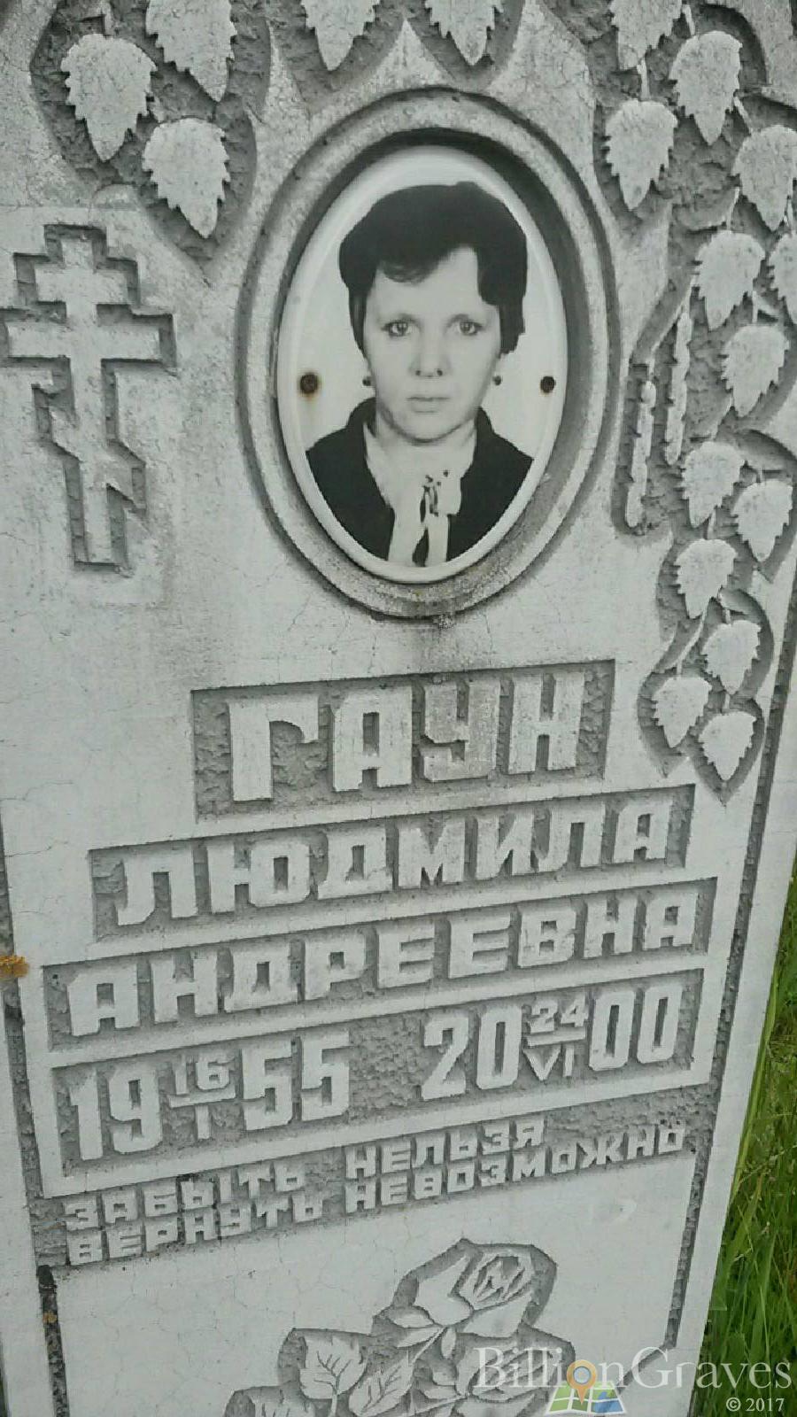 Гаун Людмила Андреевна
