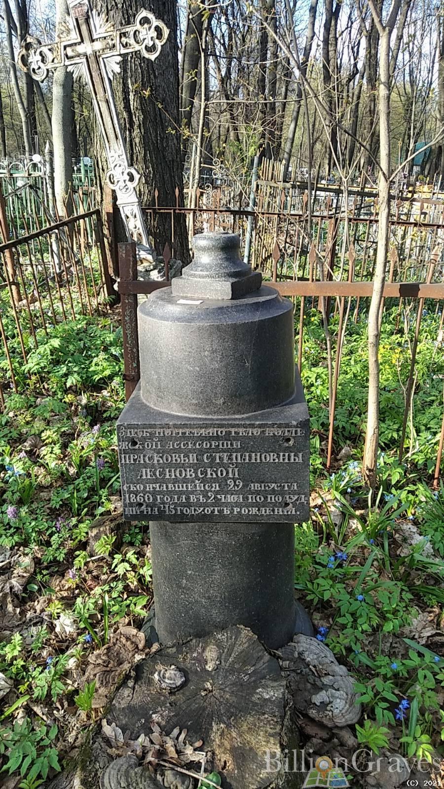 Лесновская Прасковья Степановна