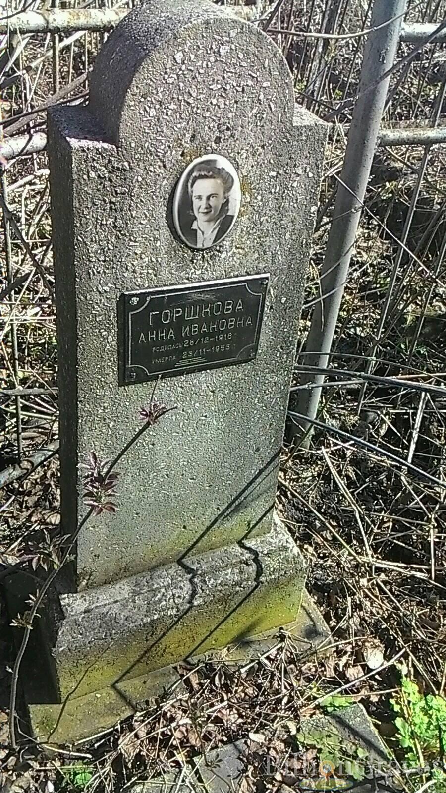 Горшкова Анна Ивановна