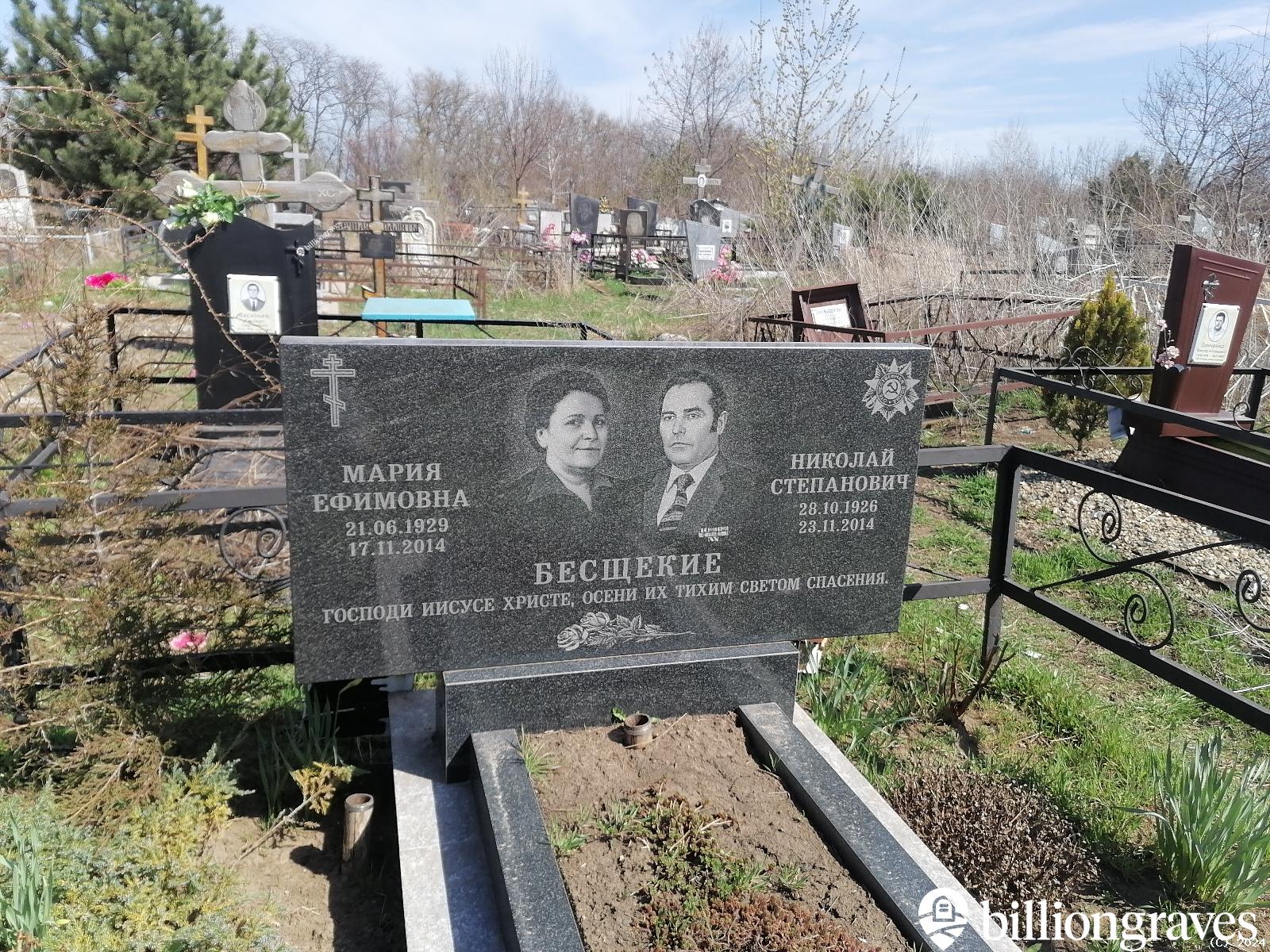Бесщёкий Николай Степанович