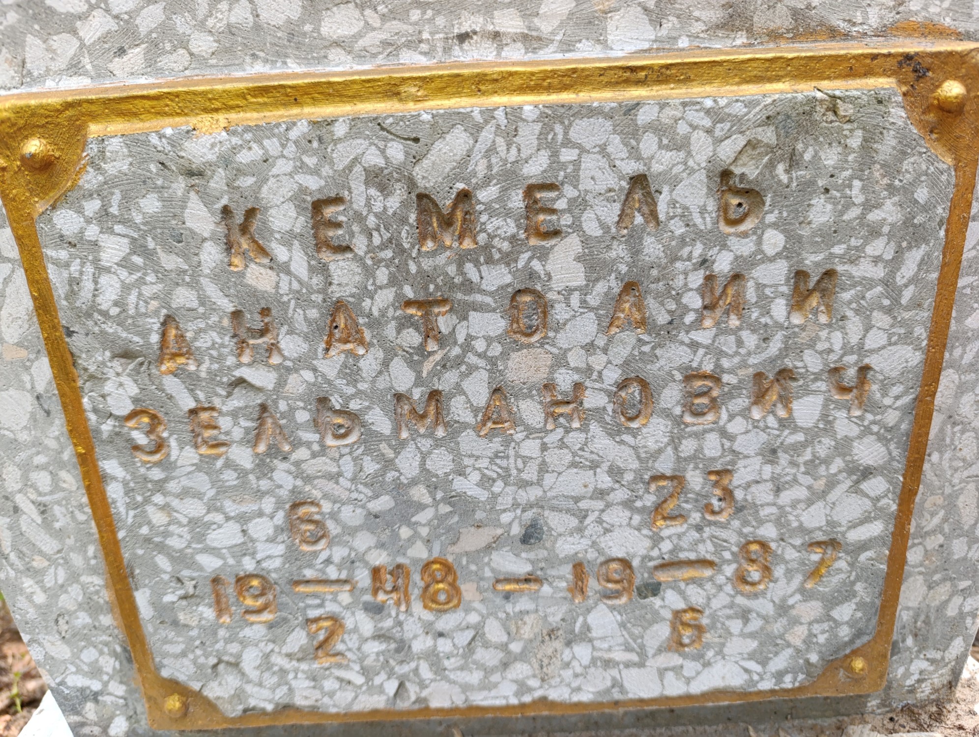 Кемель Анатолий Зельманович