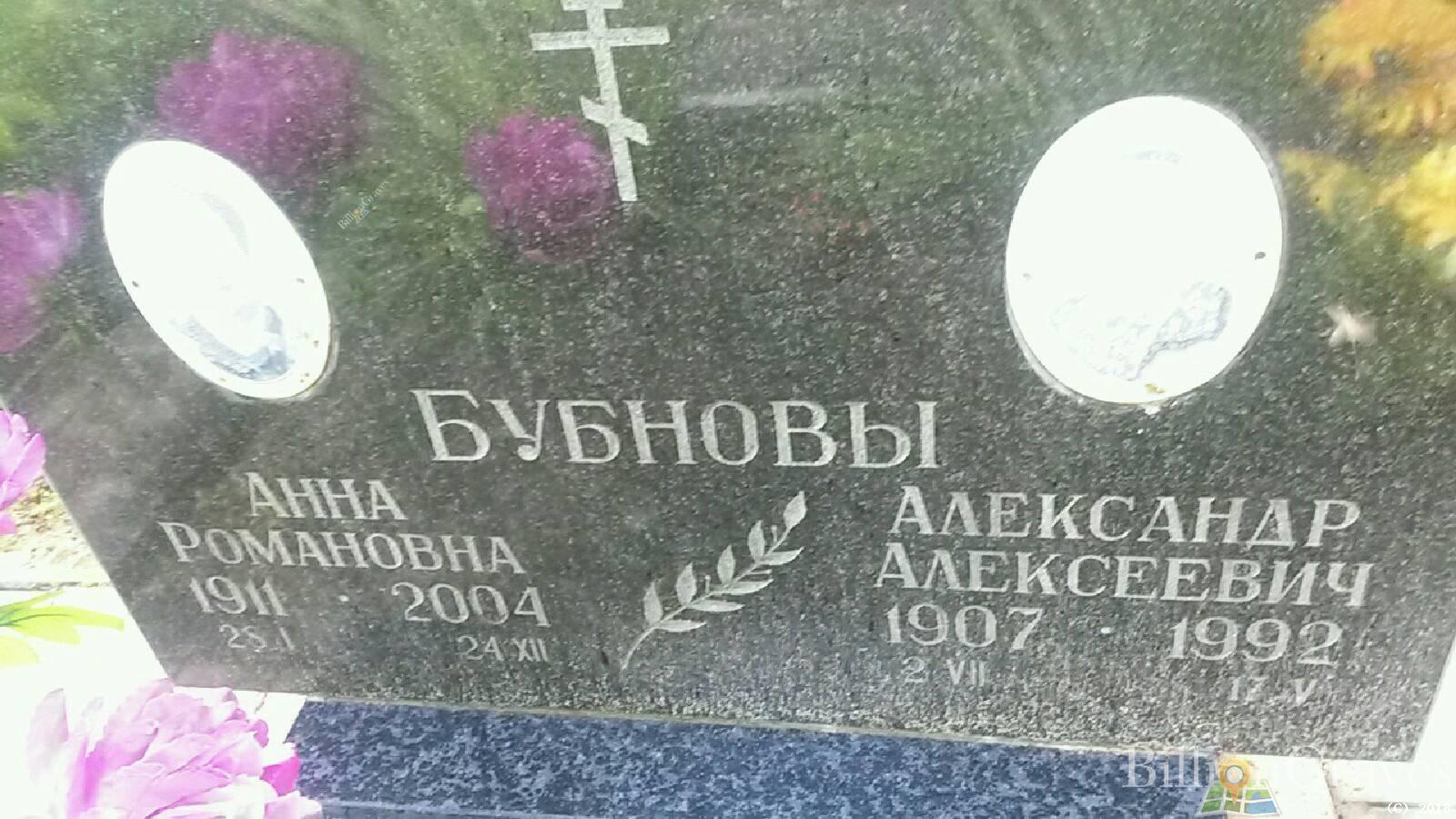 бубнов александр алексеевич