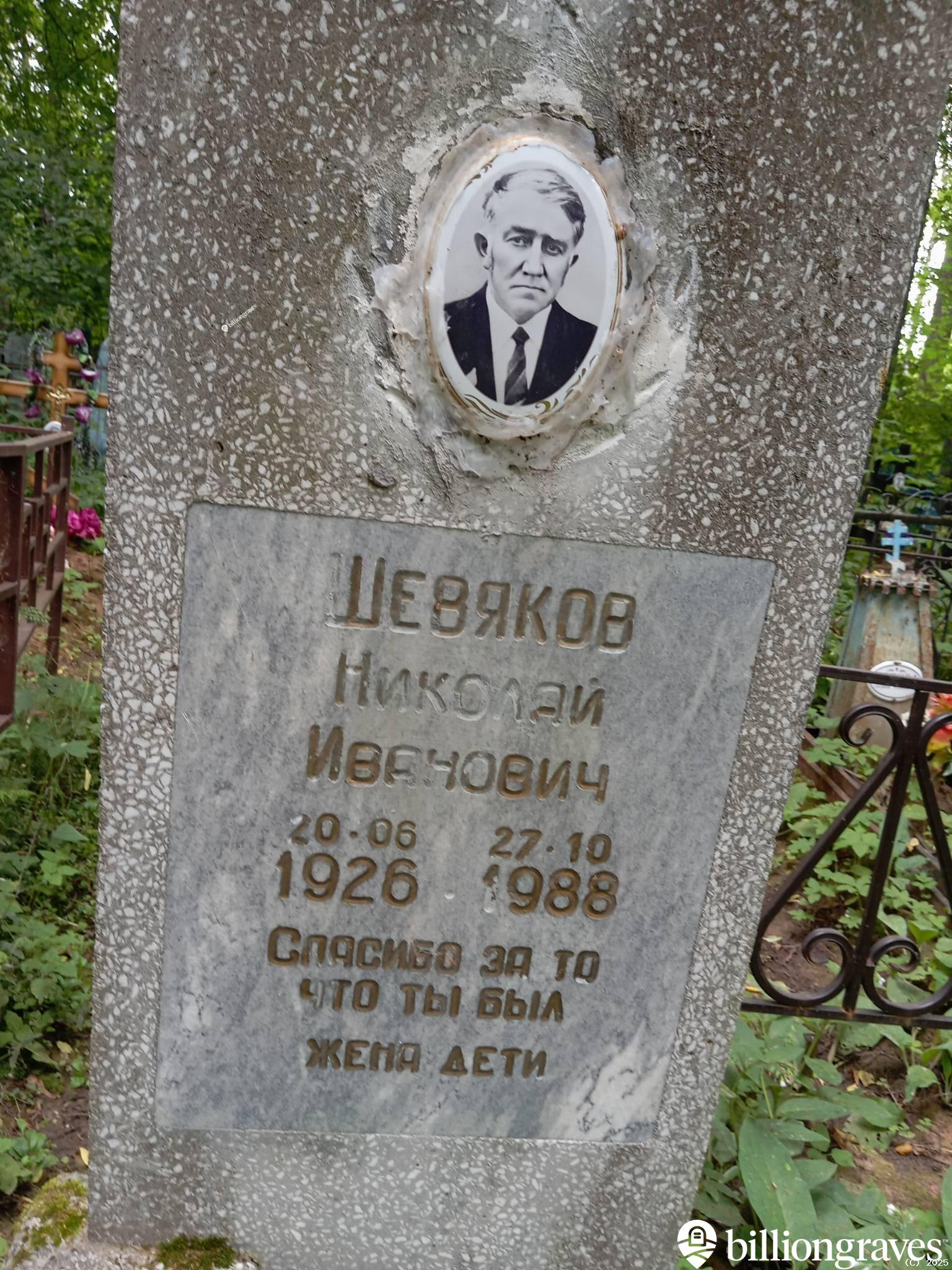 Шевяков Николай Иванович