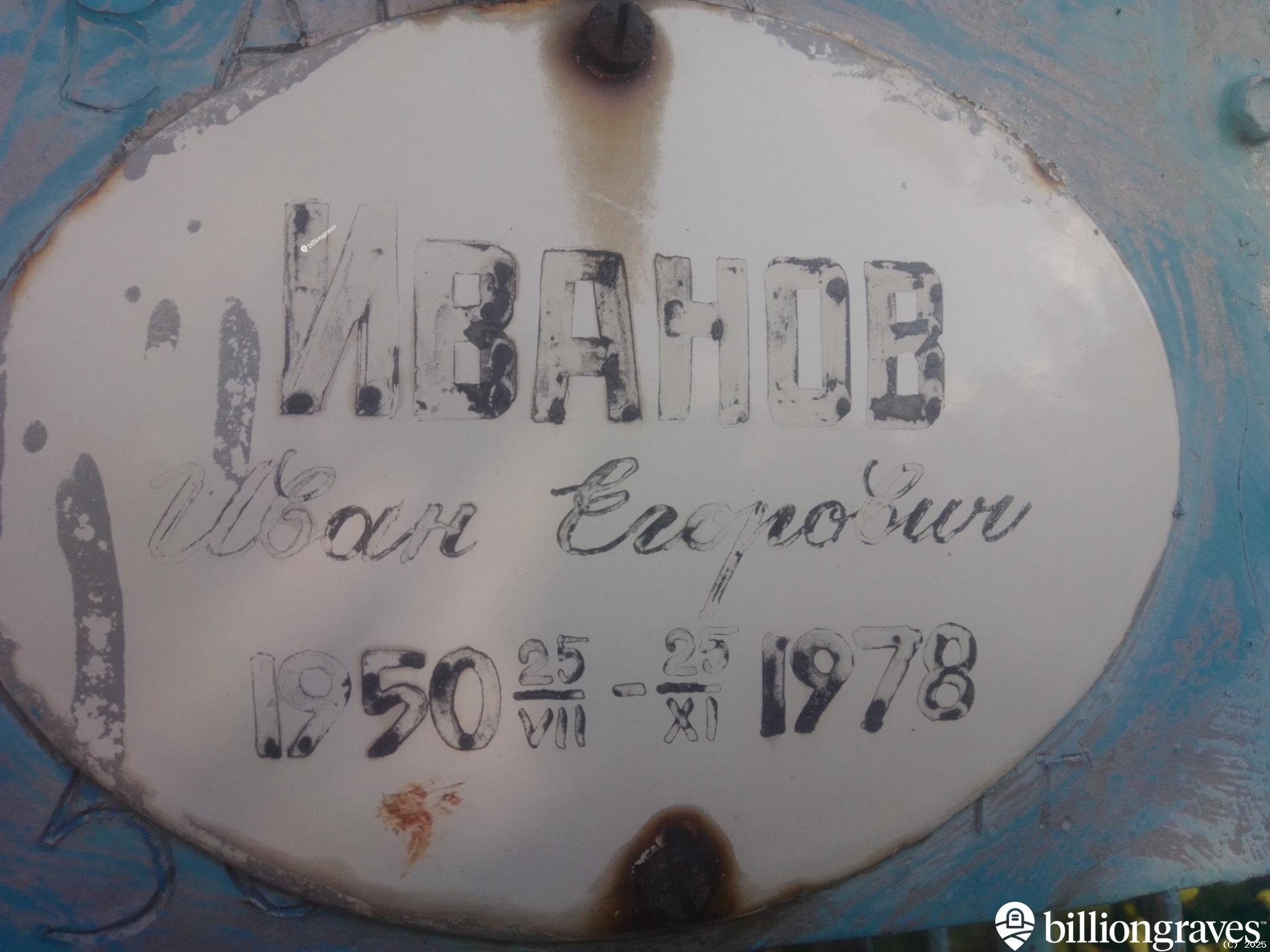 Иванов Иван Егорович