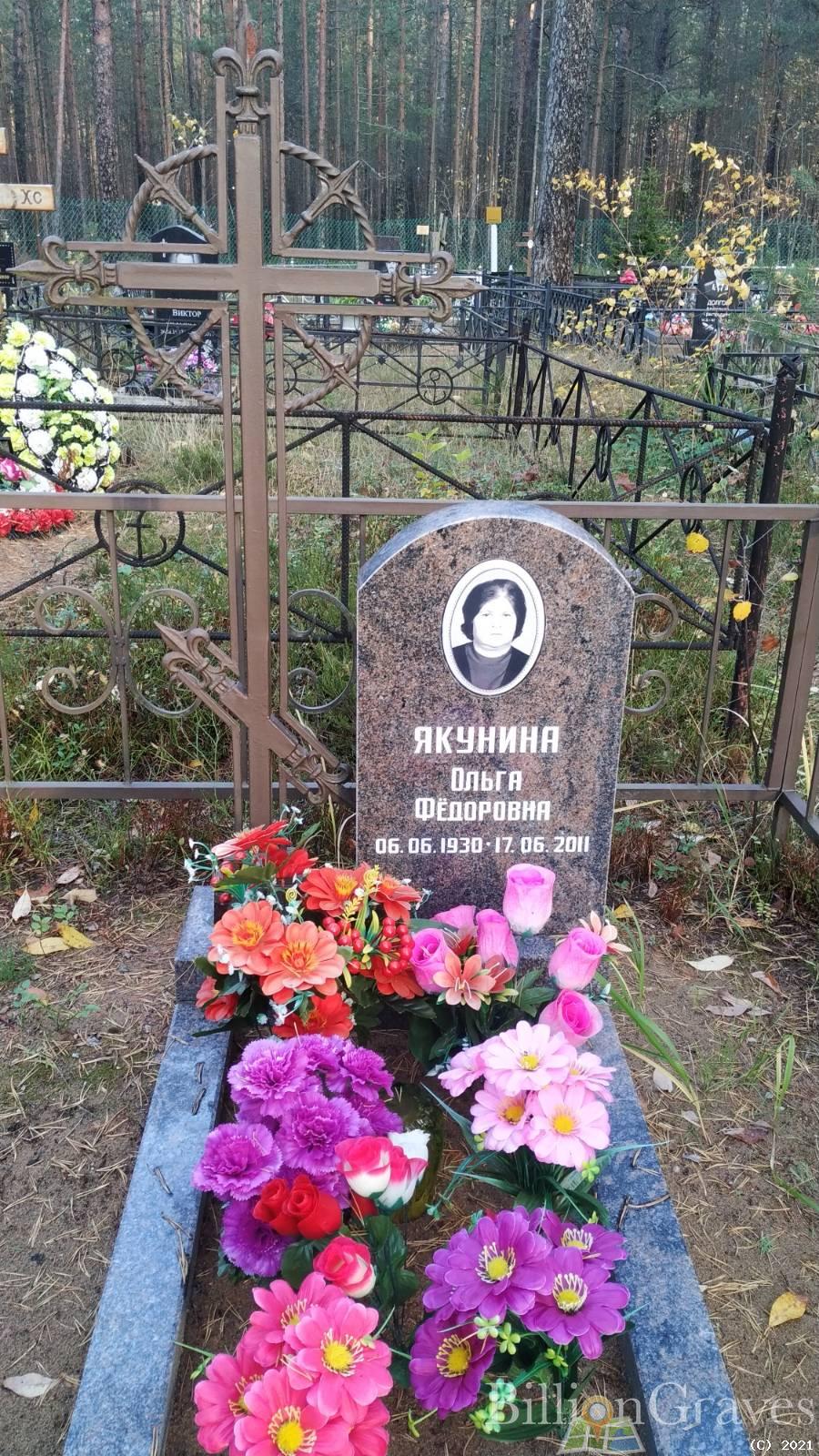 Якунина Ольга Федоровна