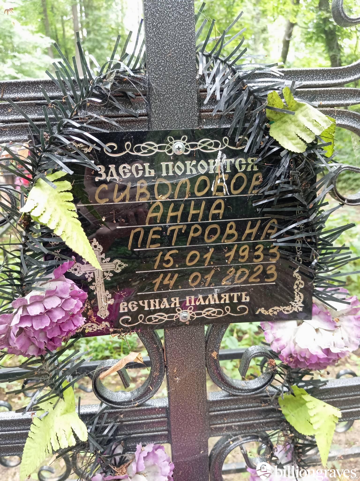 Сиволобов Анна Петровна