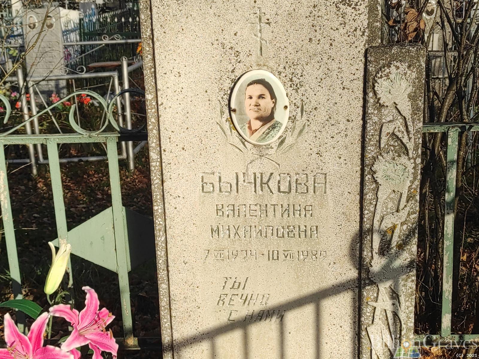 Бычкова Валентина Михайловна