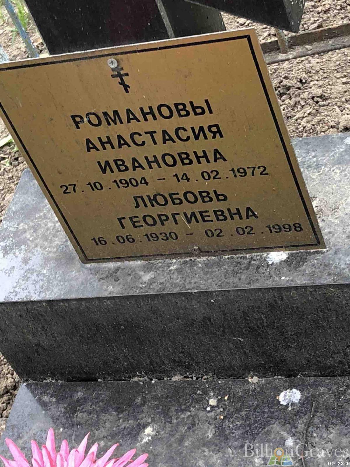 Романова Анастасия Ивановна
