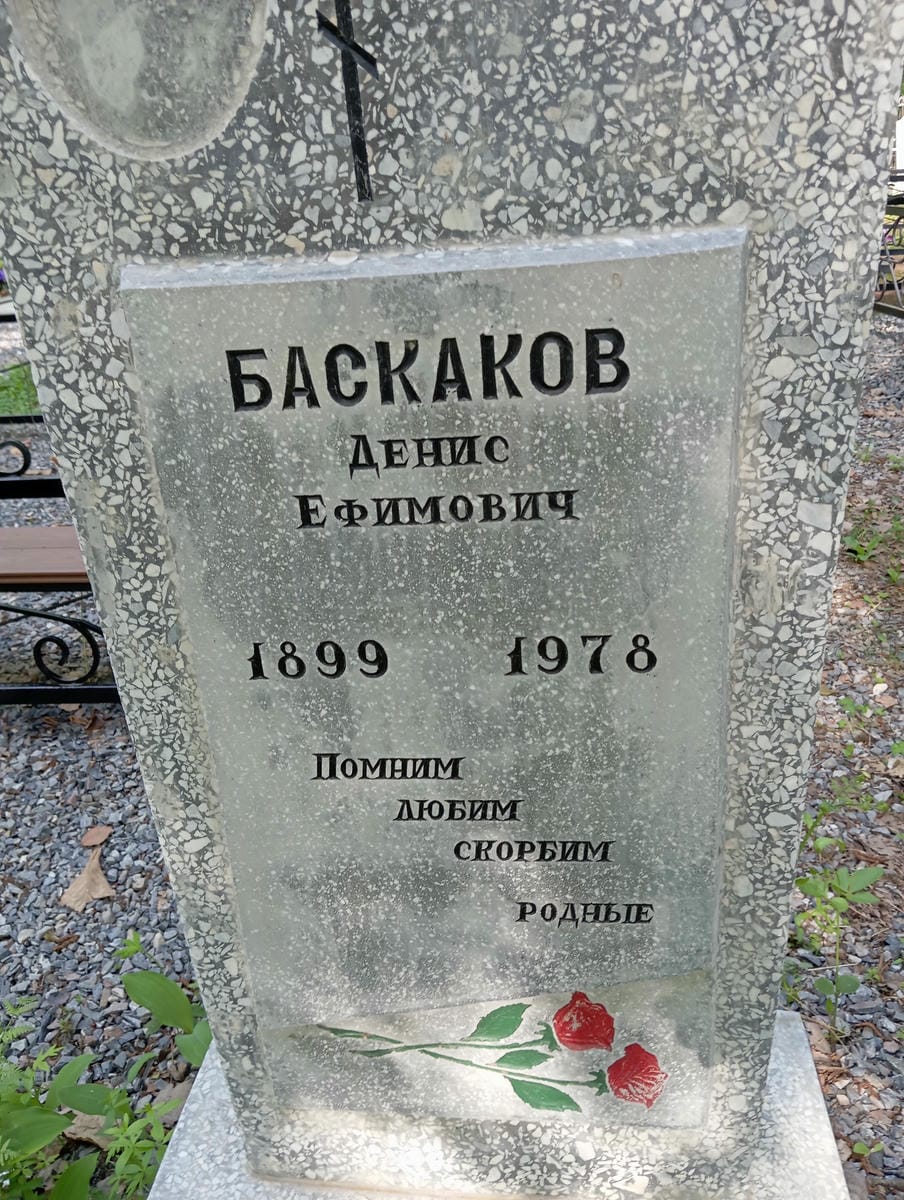 Баскаков Денис Ефимович