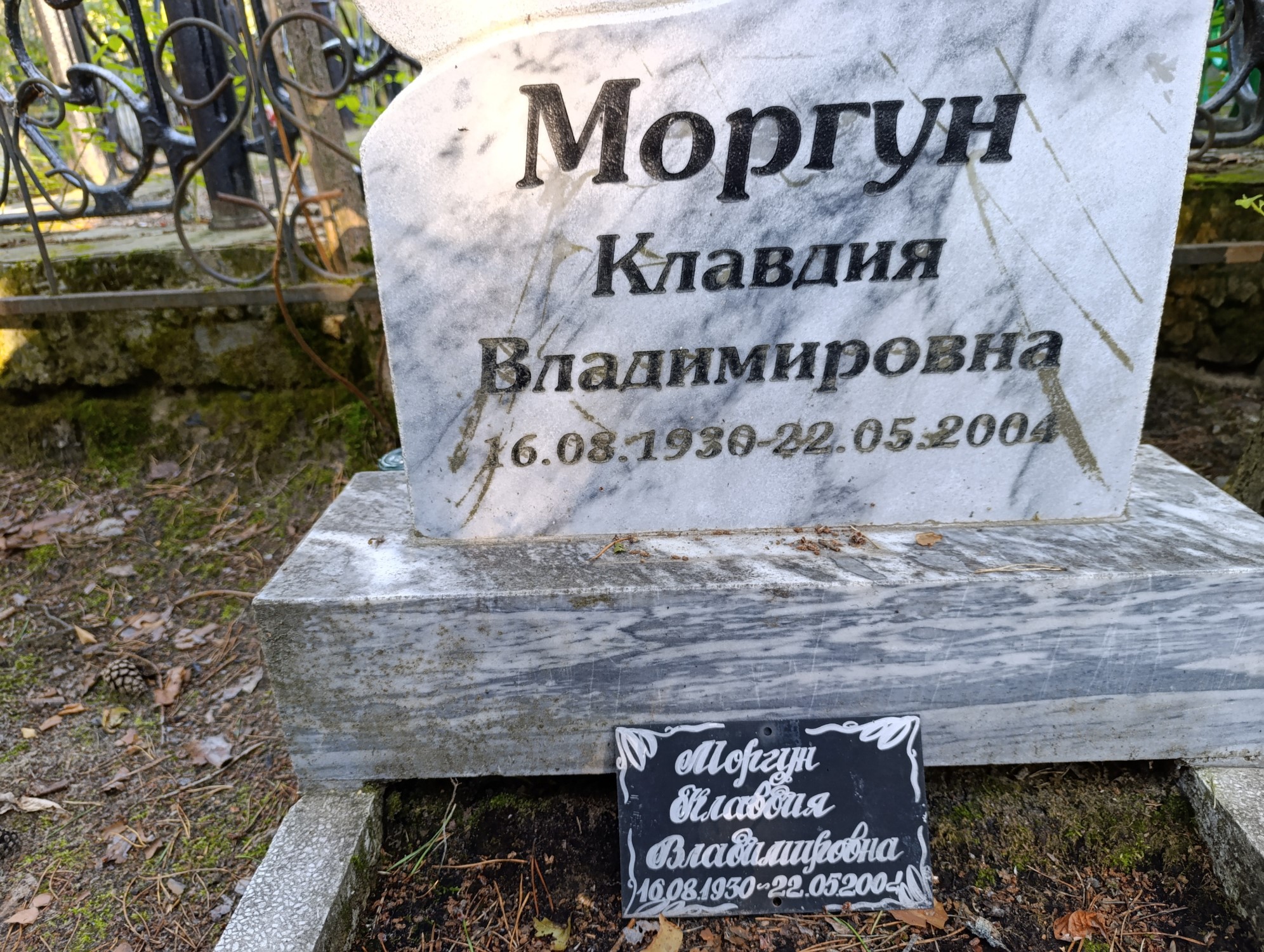 Моргун Клавдия Владимировна
