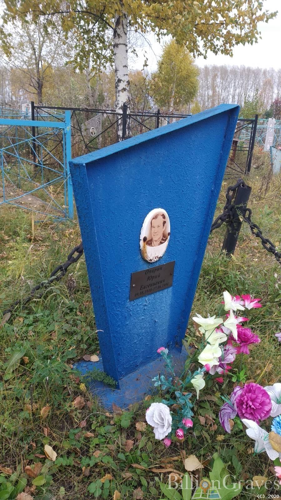 Опарин Юрий Евгеньевич