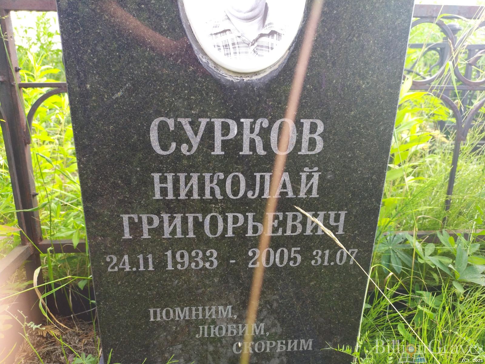 Сурков Николай Григорьевич