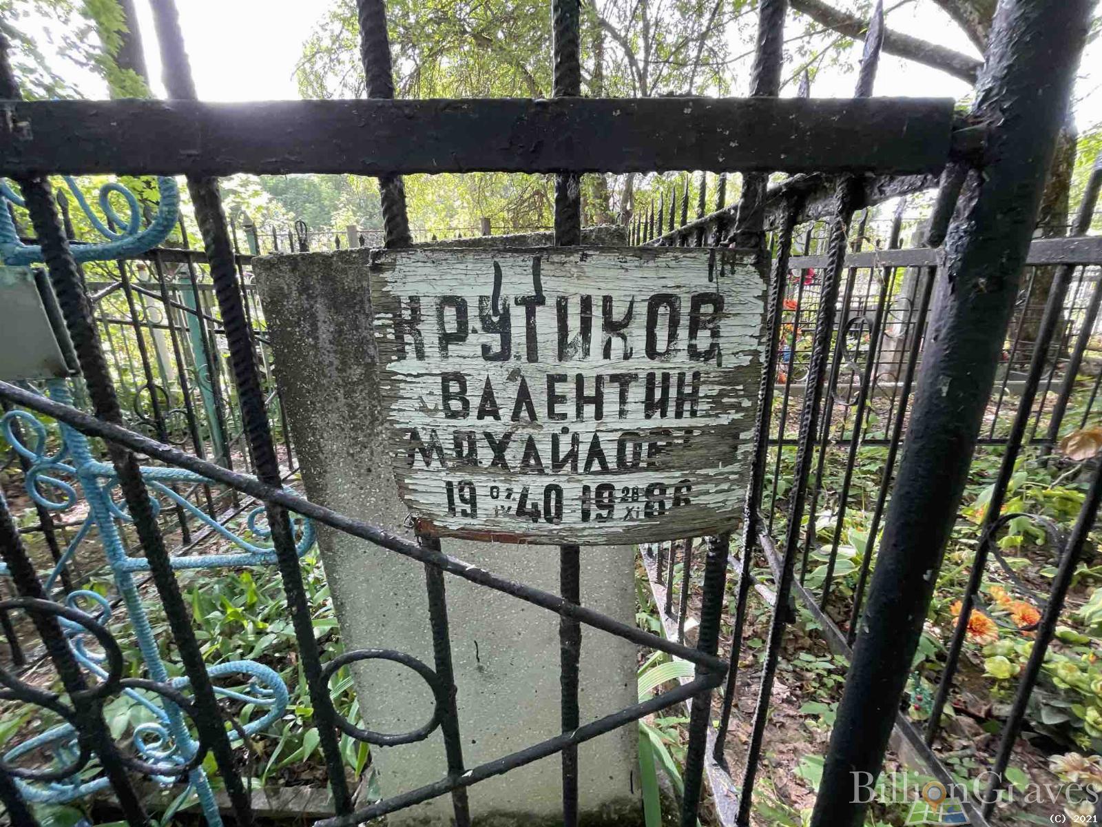 Крутиков Валентин Михайлович