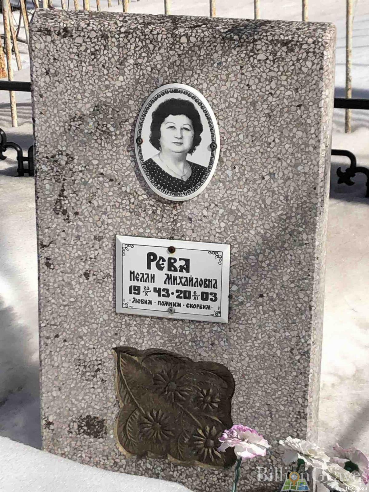 Рева Нелли Михайловна