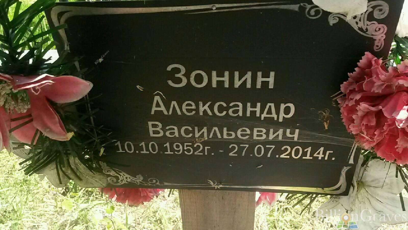 зонин александр васильевич