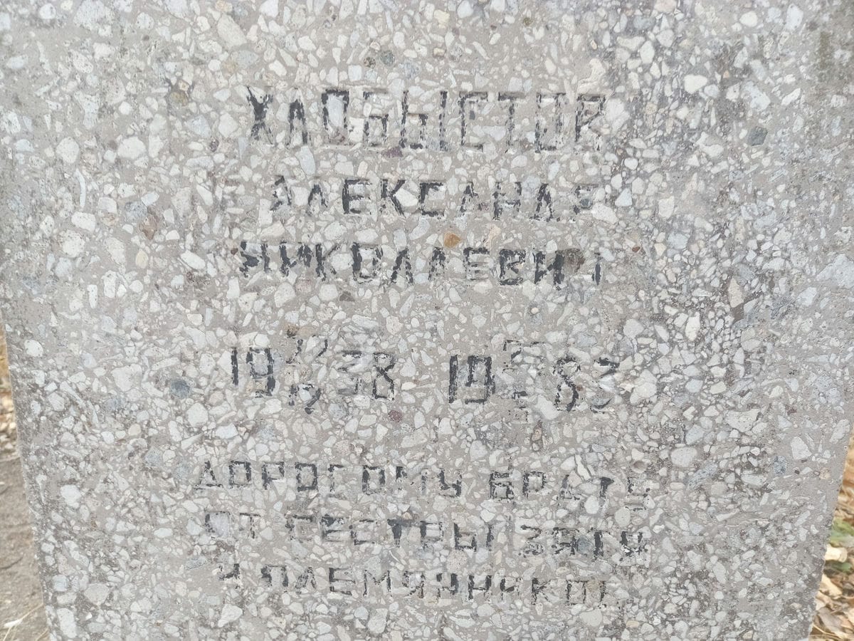 Хлобыстов Александр Николаевич