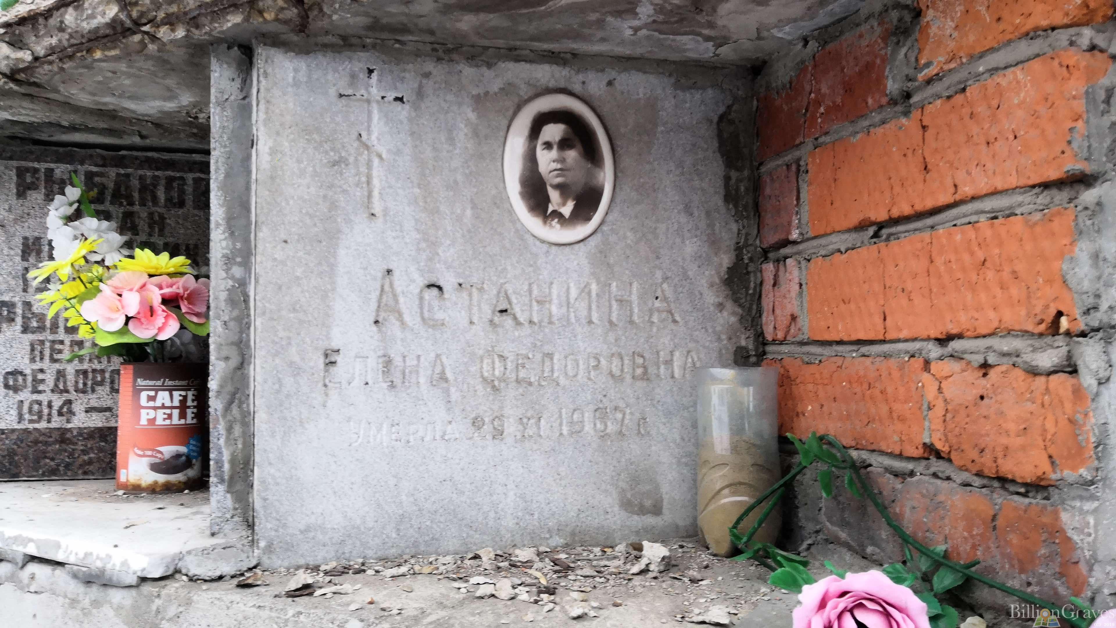 Астанина Елена Федоровна