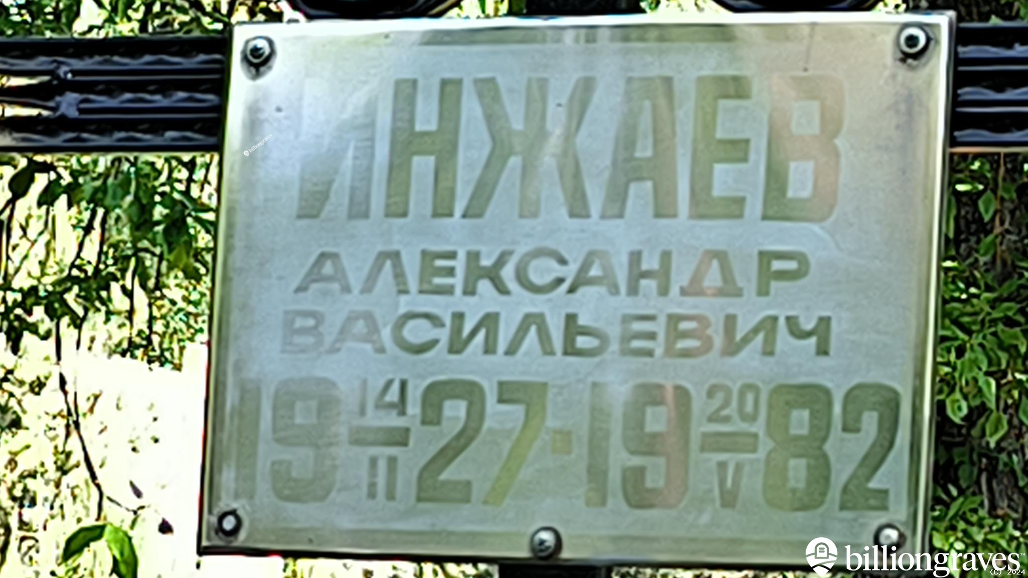 Инжаев Александр Васильевич