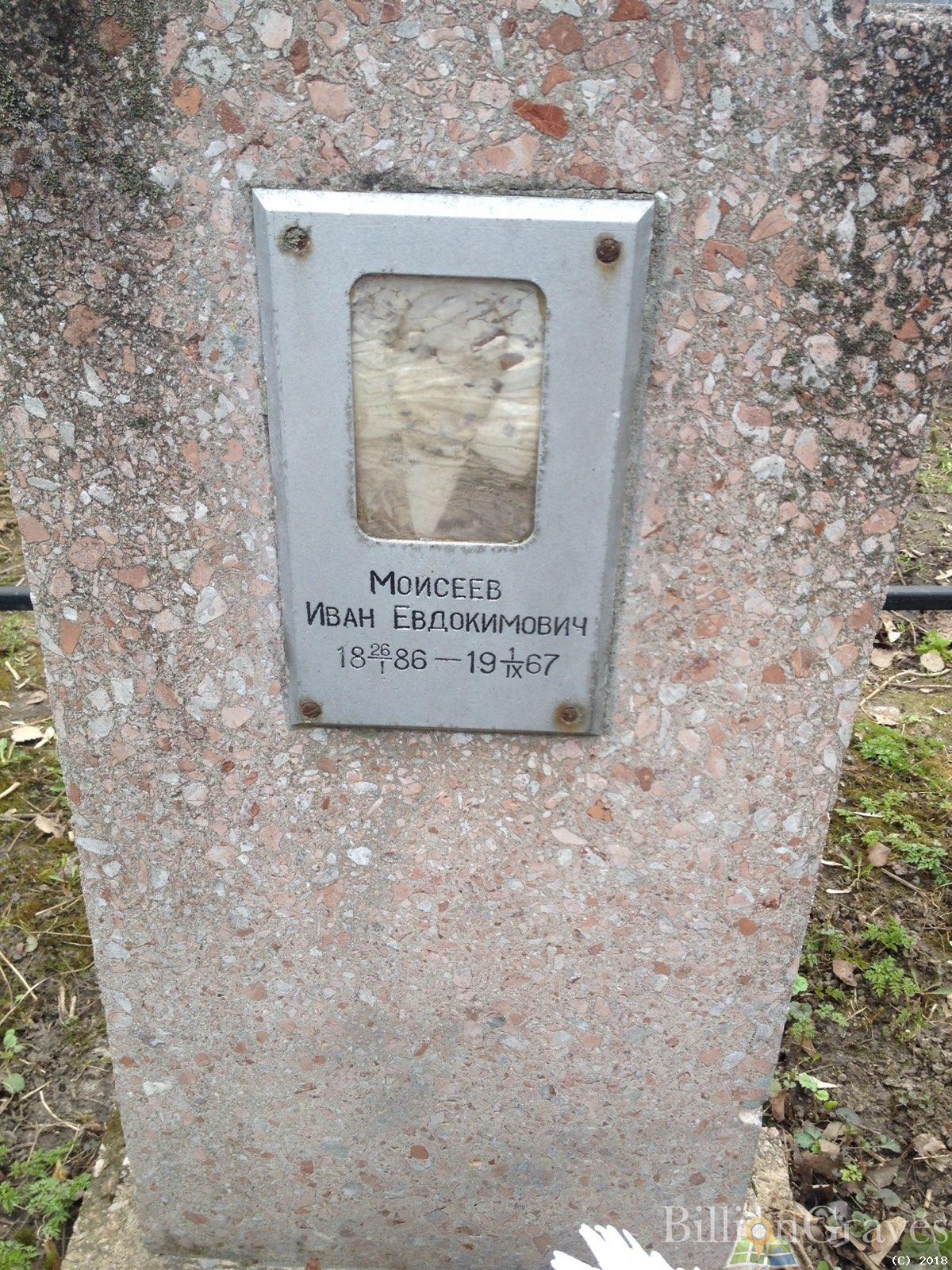 Моисеев Иван Евдокимович