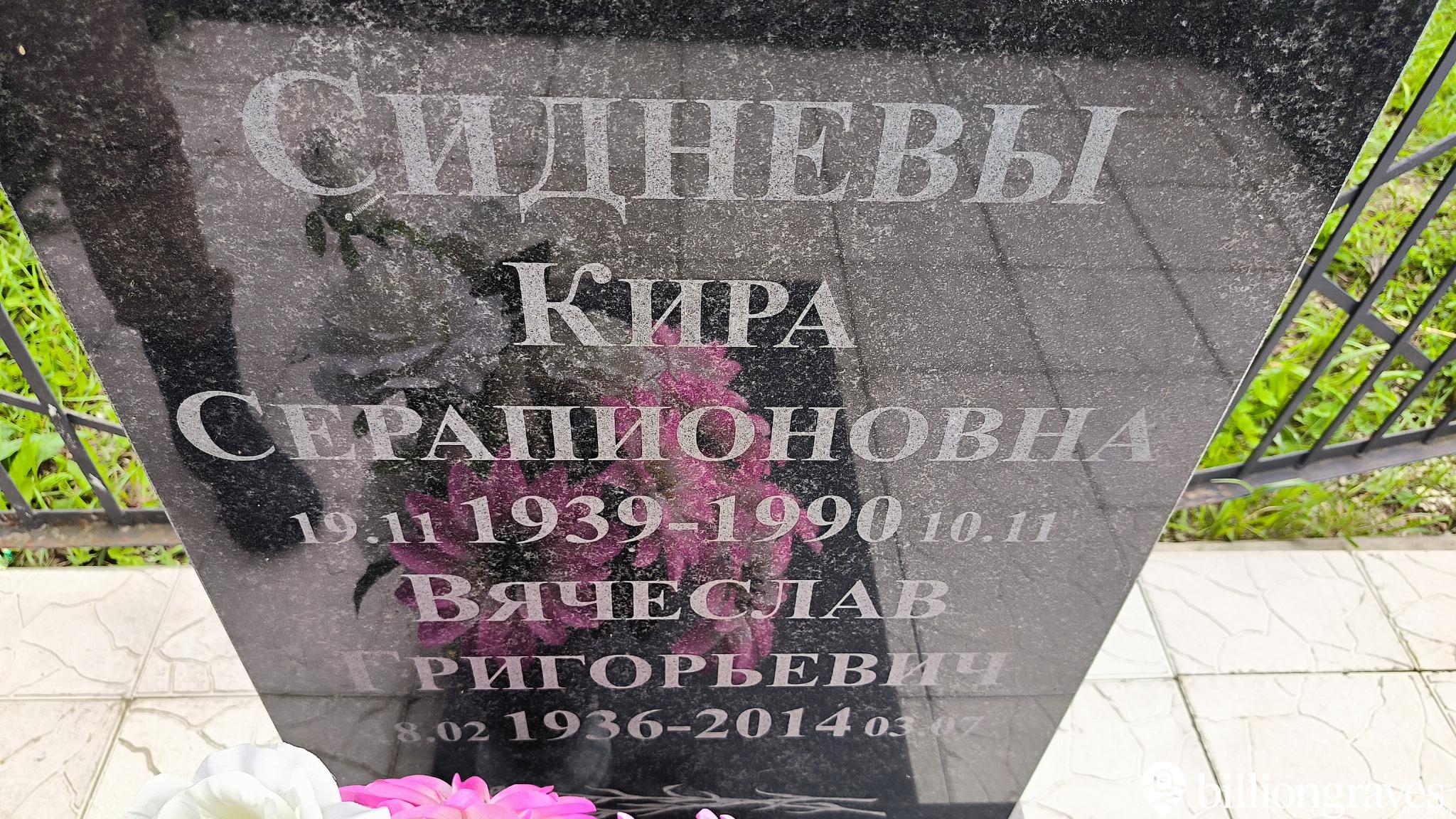 Сиднева Кира Серапионовна