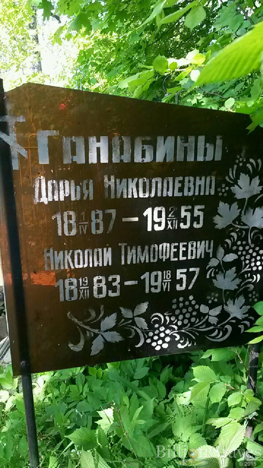 Ганабина Дарья Николаевна