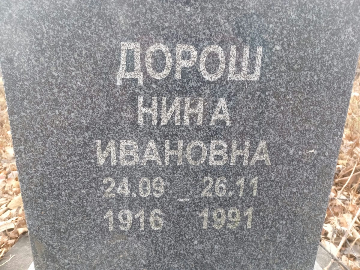 Дорош Нина Ивановна