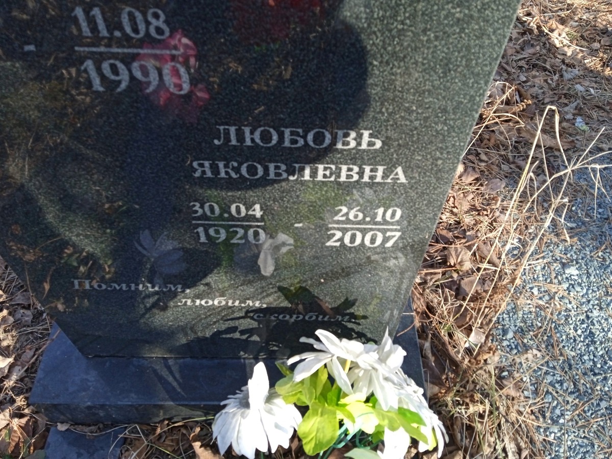 Беньковская Любовь Яковлевна