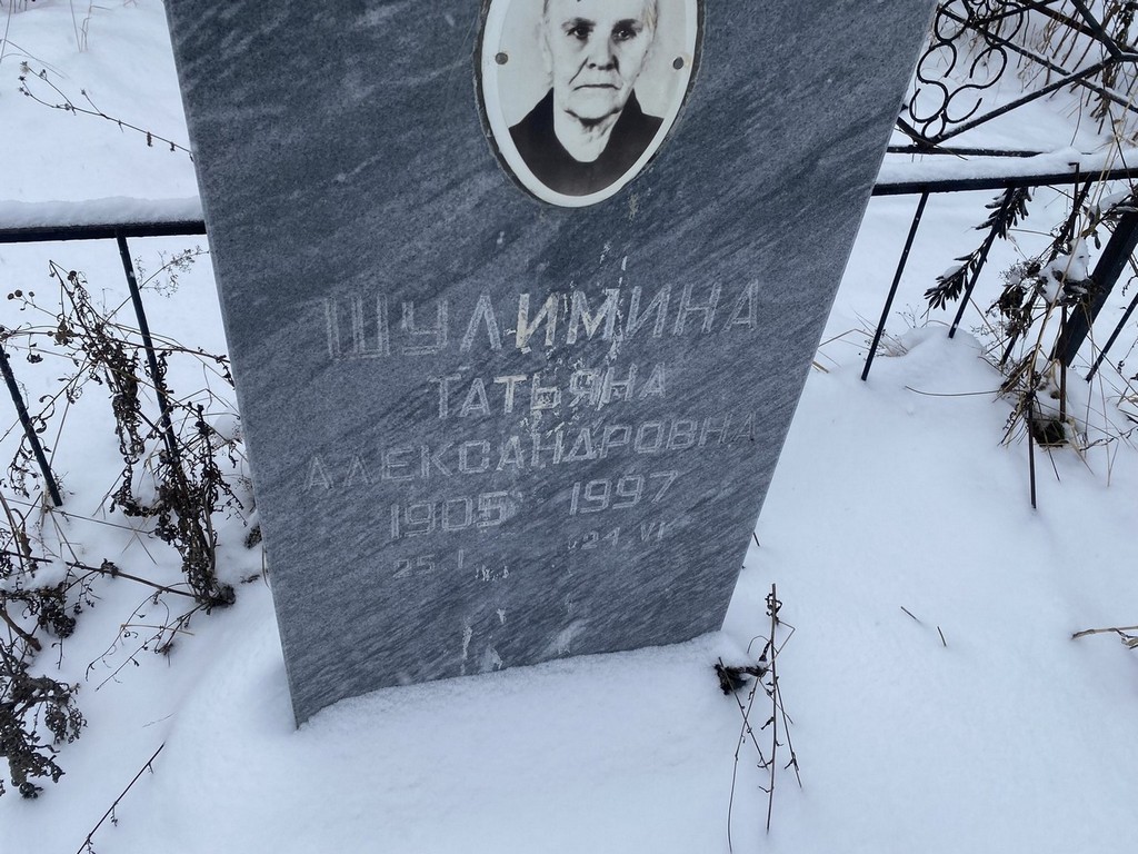 Шулимина Татьяна Александровна