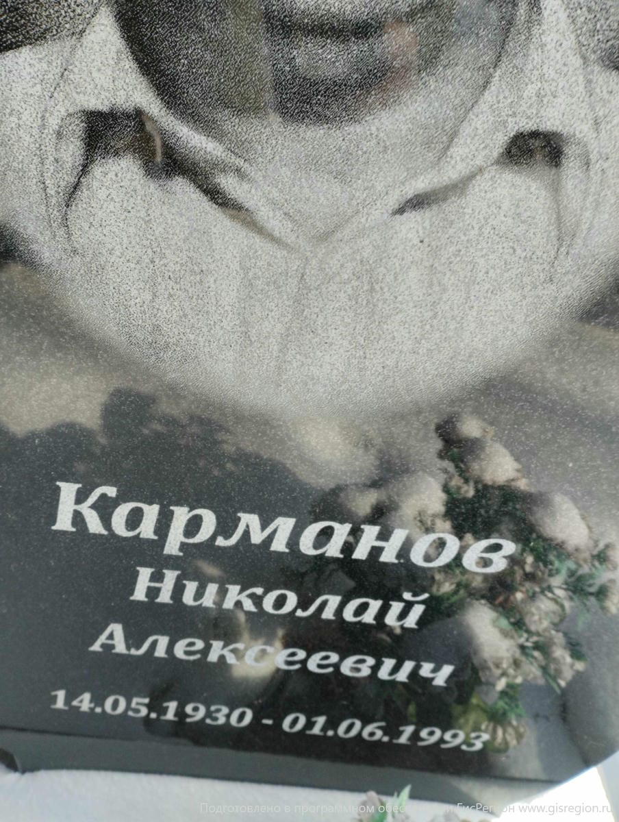Карманов Николай Алексеевич