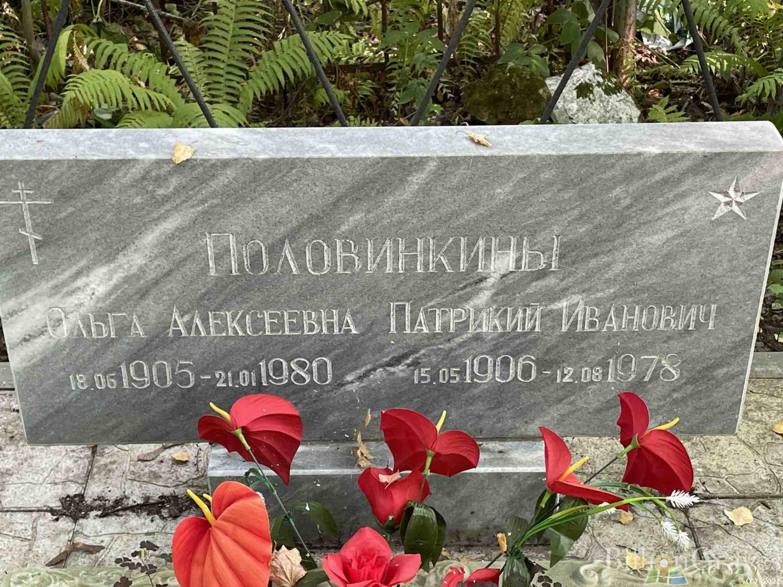 Половинкина Ольга Алексеевна
