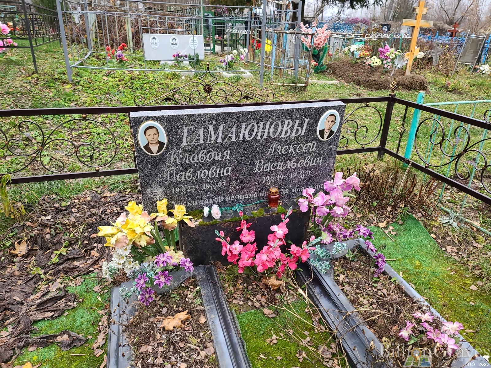 Гамаюнова Клавдия Павловна