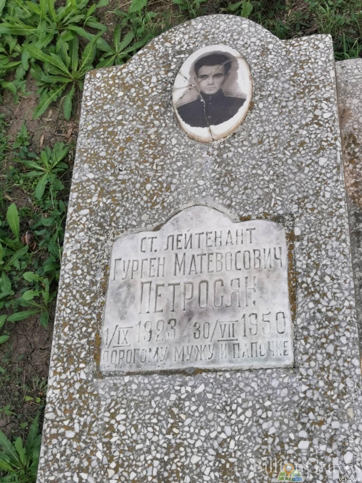 Петросян Гурген Матевосович