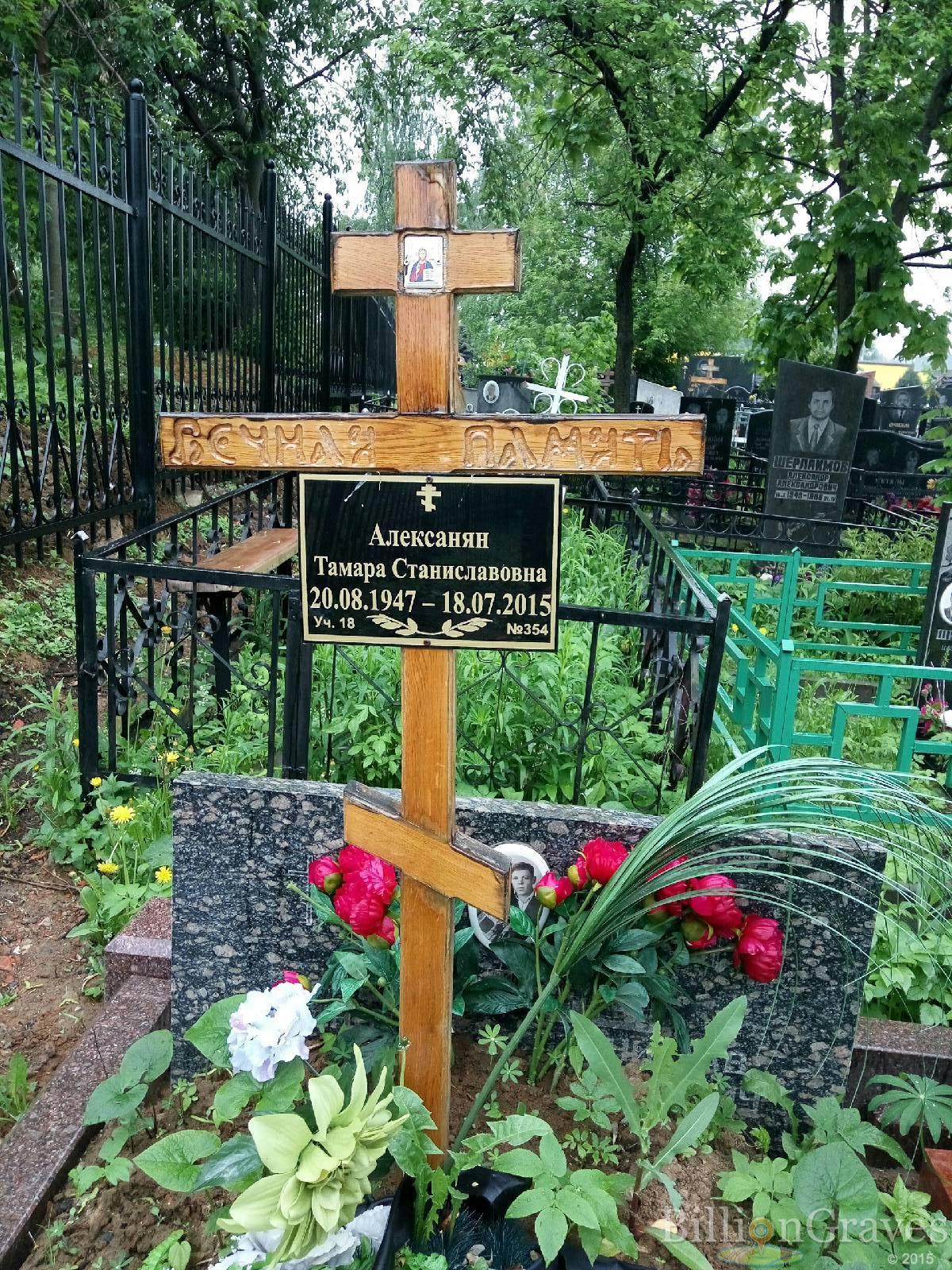 Алексанян Тамара станиславовна