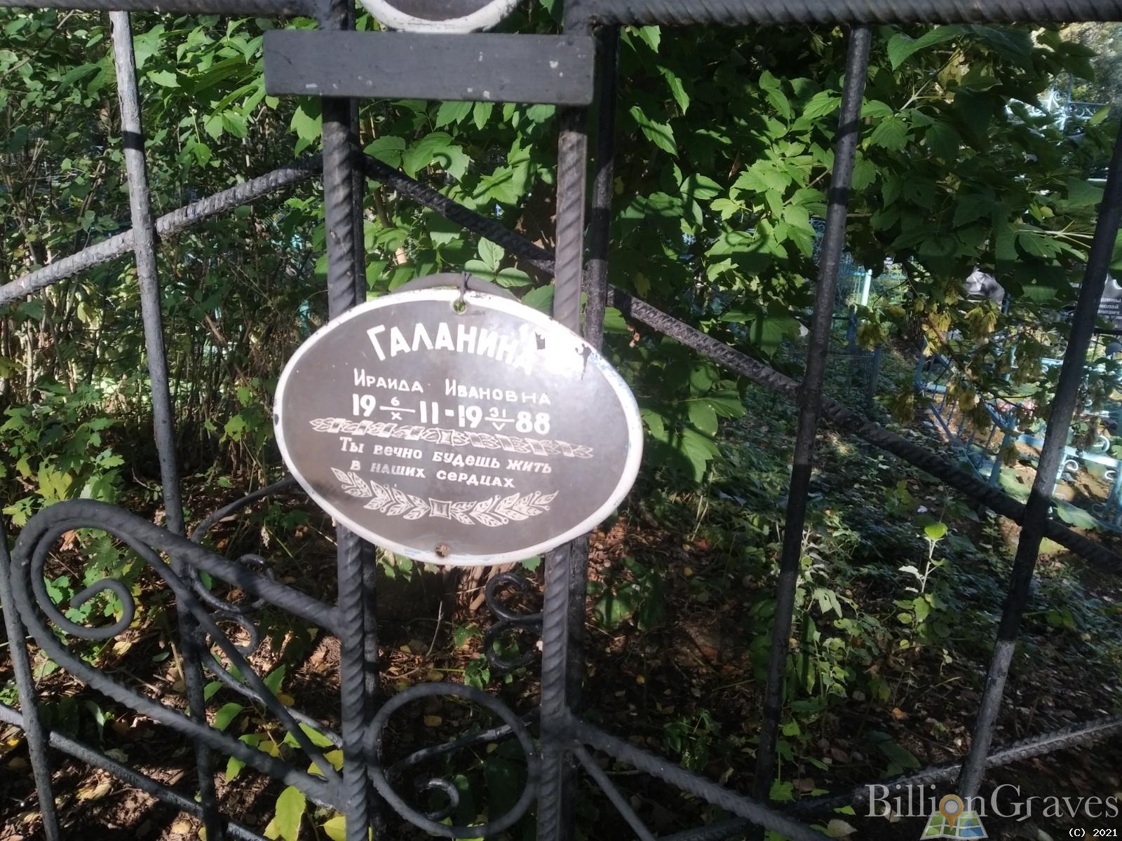 Галанина Ираида Ивановна