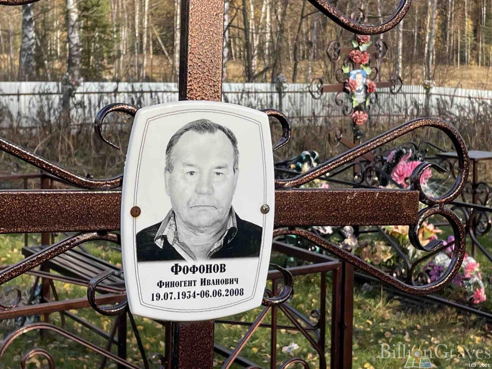 Фофонов Финогент Иванович