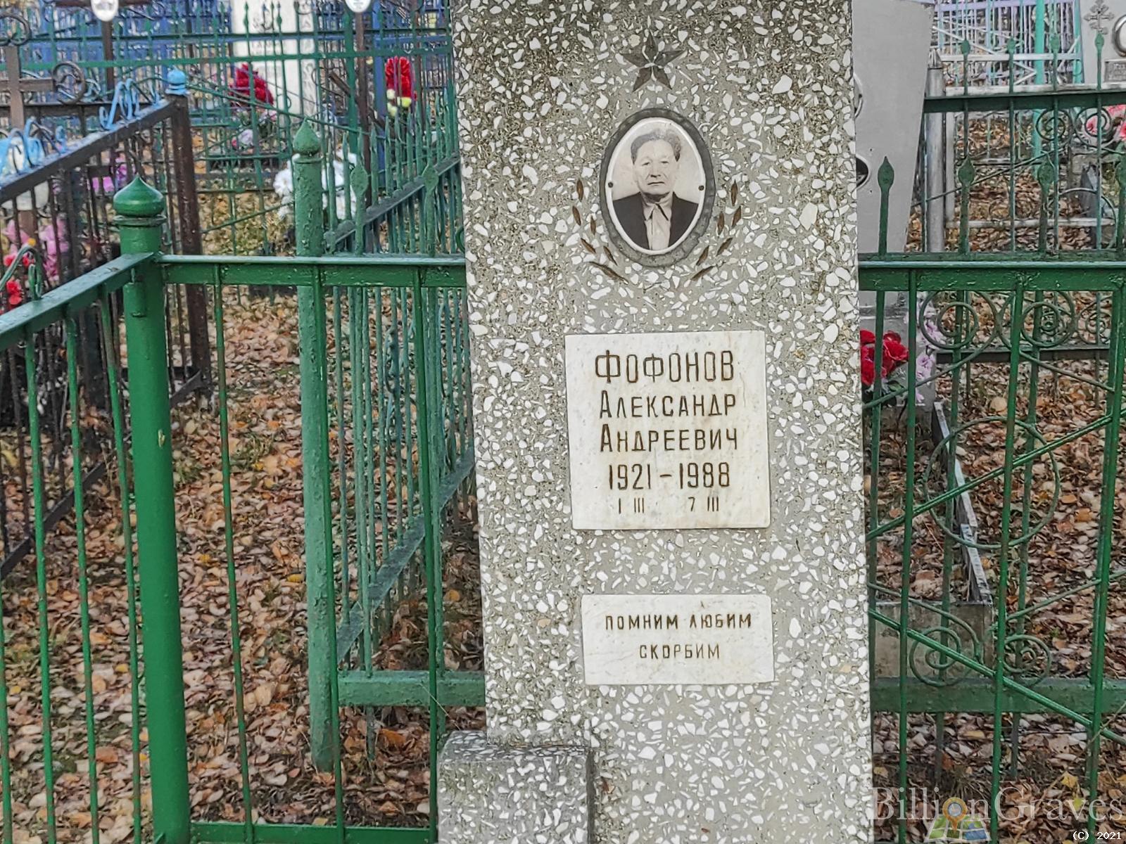Фофонов Александр Андреевич