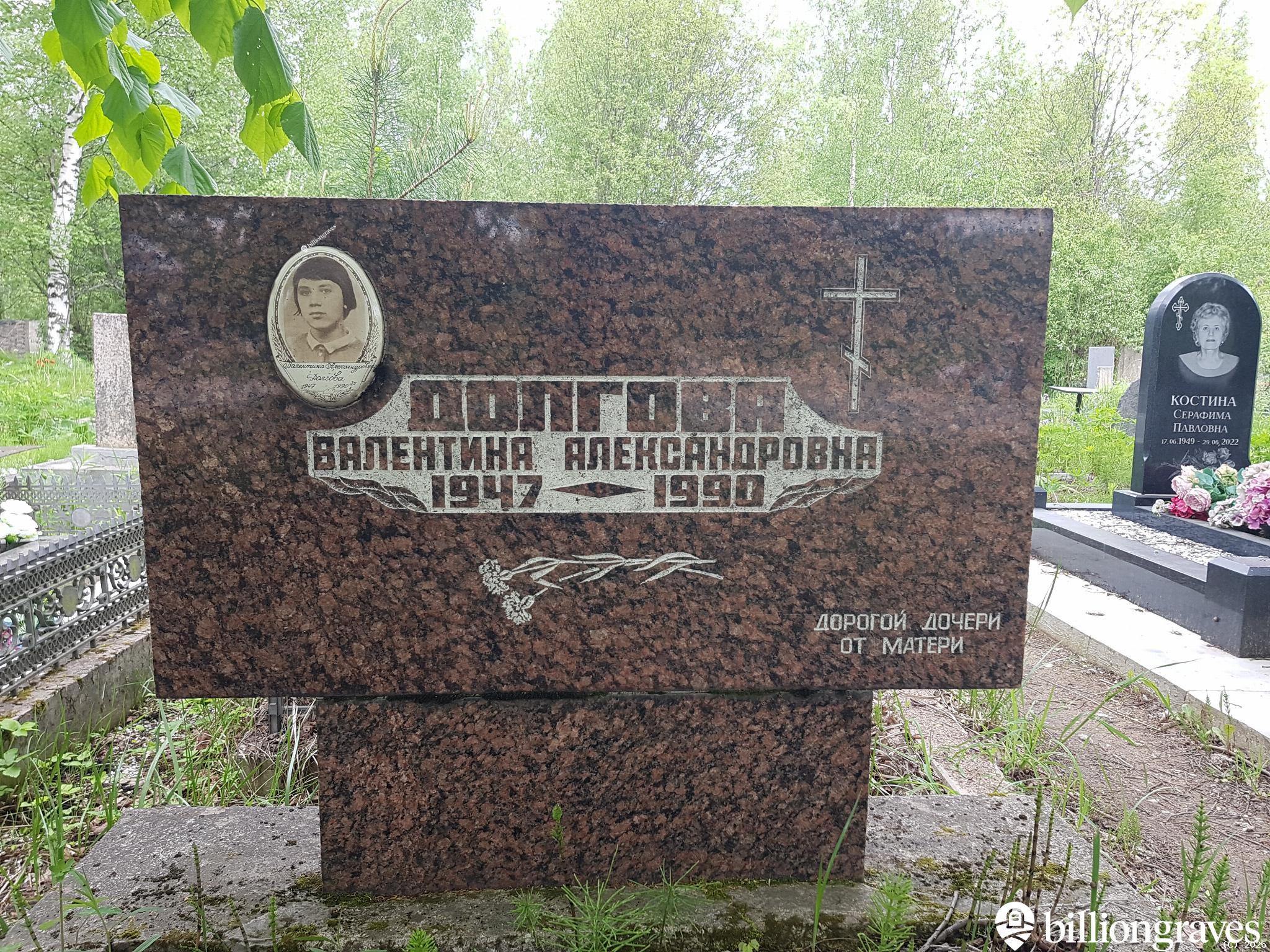 Долгова Валентина Александровна