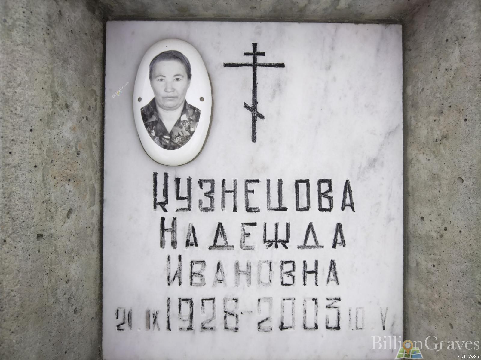 Кузнецова Надежда Ивановна