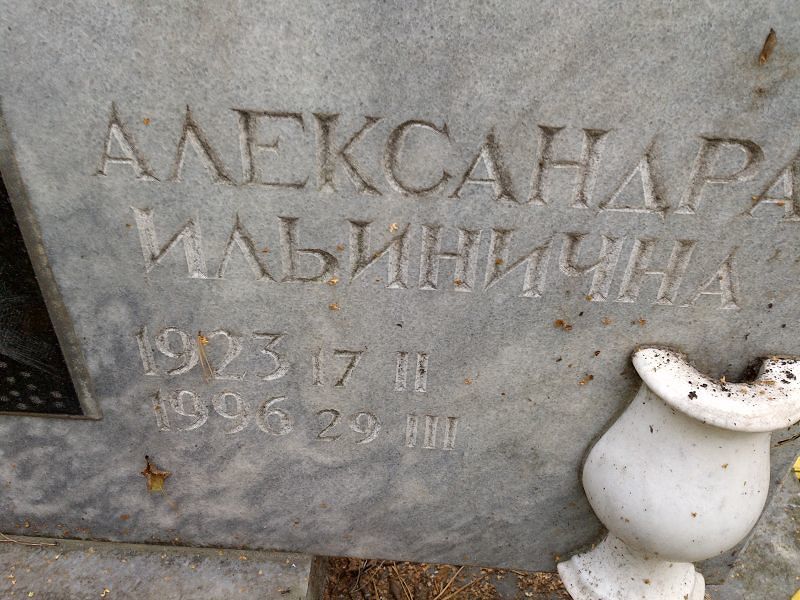 Омётова Александра Ильинична