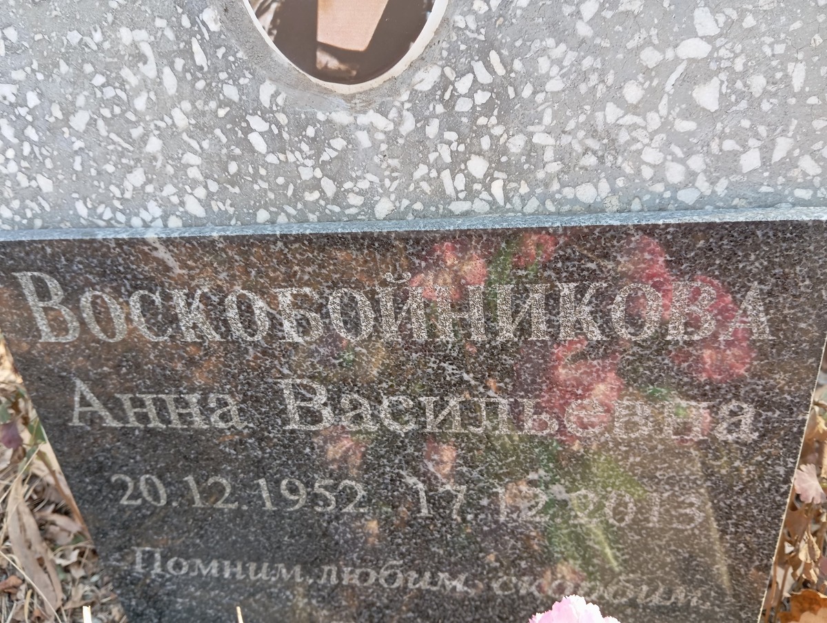 Воскобойникова Анна Васильевна