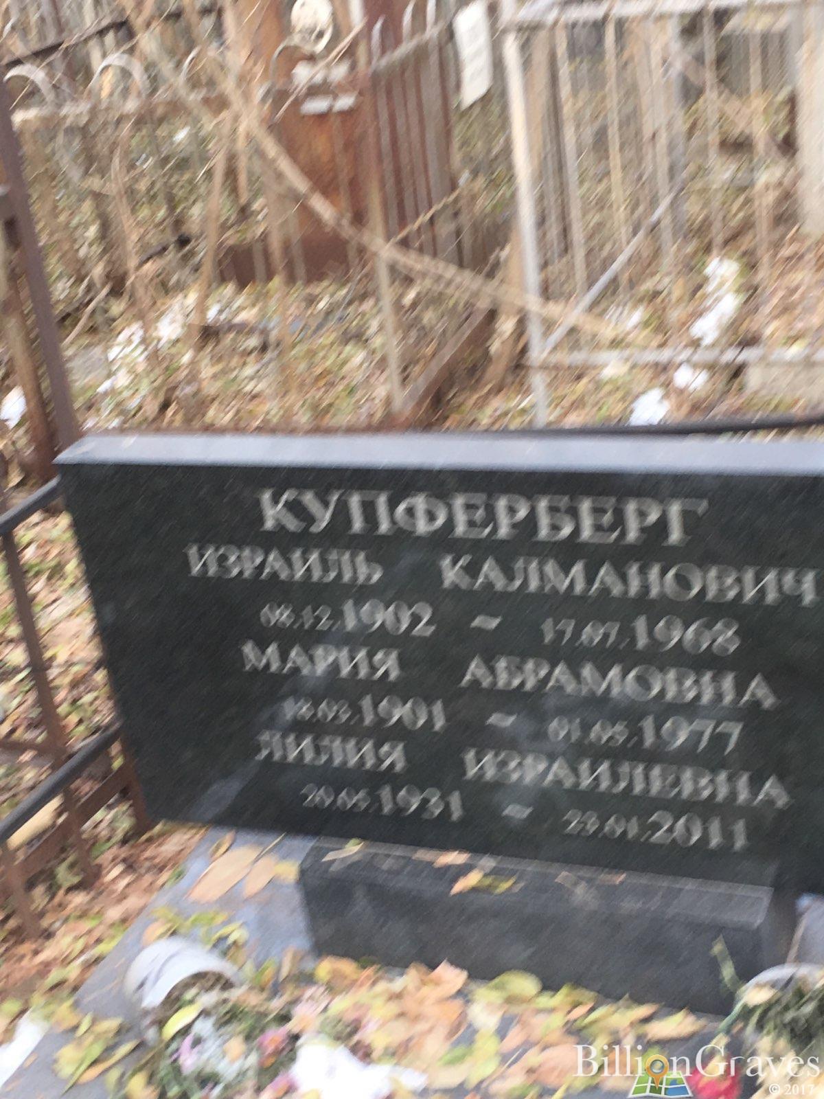 Купферберг Израмль Калманович